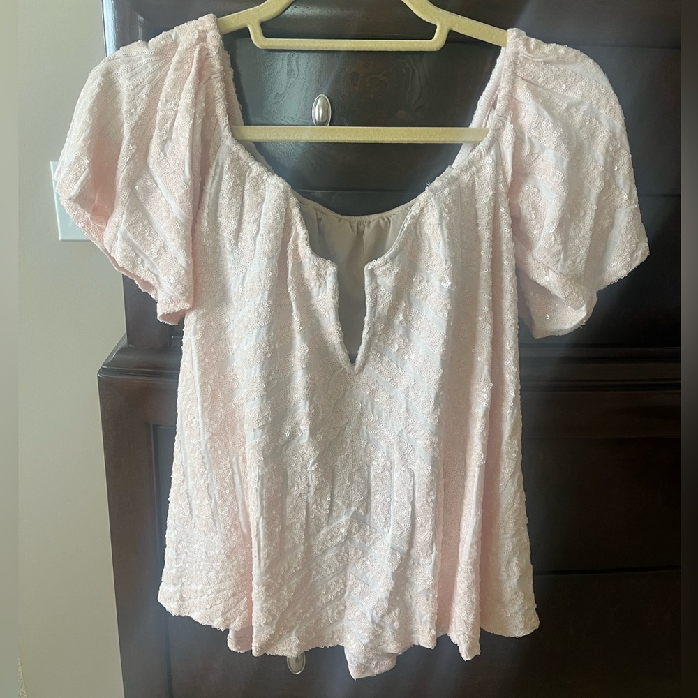 Sky sparkle top